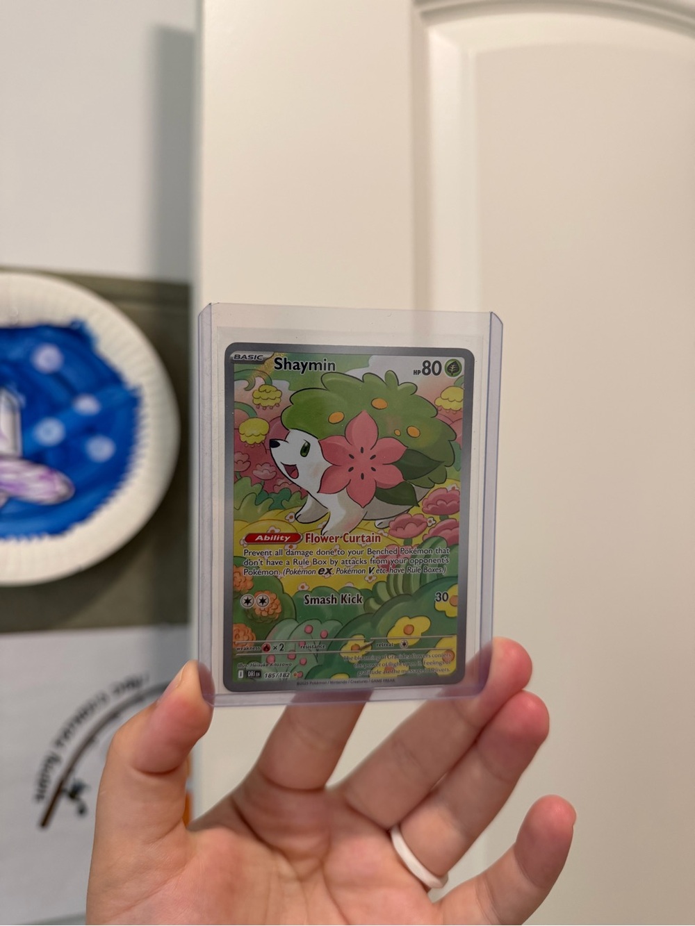 Pokémon Shaymin Basic 185/182 Trading Card